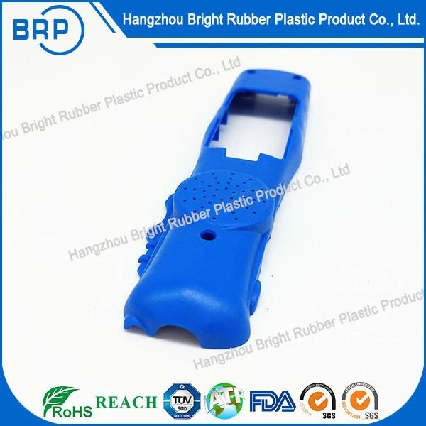 Bule ABS Injection Molding Plastic Cover